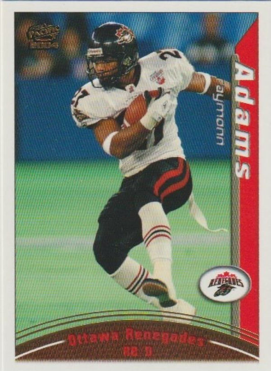NFL 2004 Pacific CFL - No 63 - Ramonn Adams
