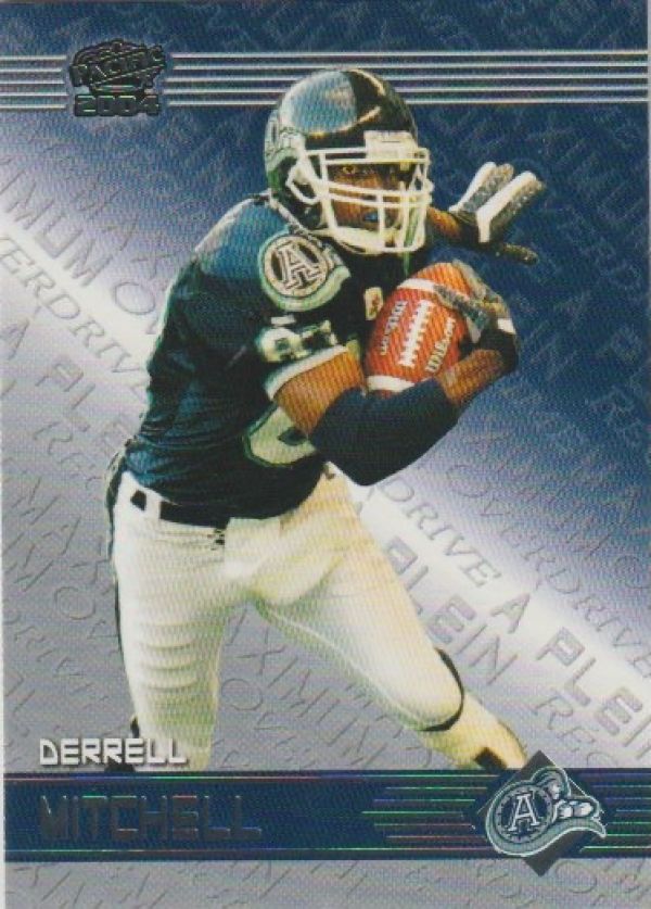 NFL 2004 Pacific CFL Maximum Overdrive - No 7 - Derrell Mitchell