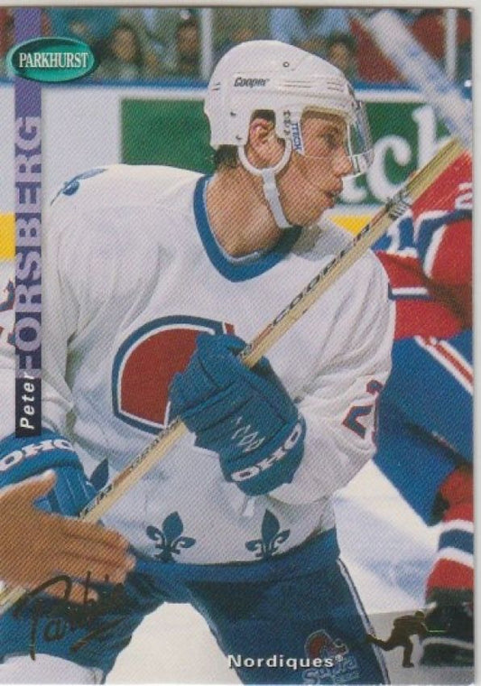 NHL 1994 / 95 Parkhurst SE Parkie Gold - No SE149 - Peter Forsberg