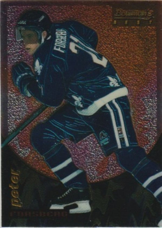 NHL 1994 / 95 Bowman's Best - No 12 - Peter Forsberg