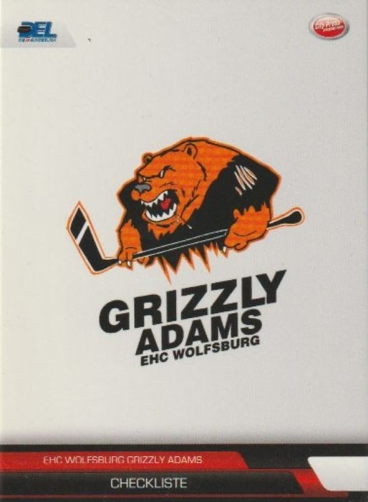 DEL 2008 / 09 CityPress - No 515 - Checkliste EHC Wolfsburg Grizzly Adams