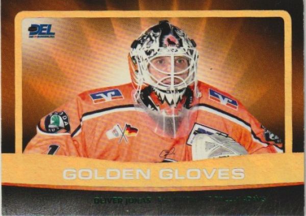 DEL 2008/09 CityPress Golden Gloves - No GG16 - Oliver Jonas