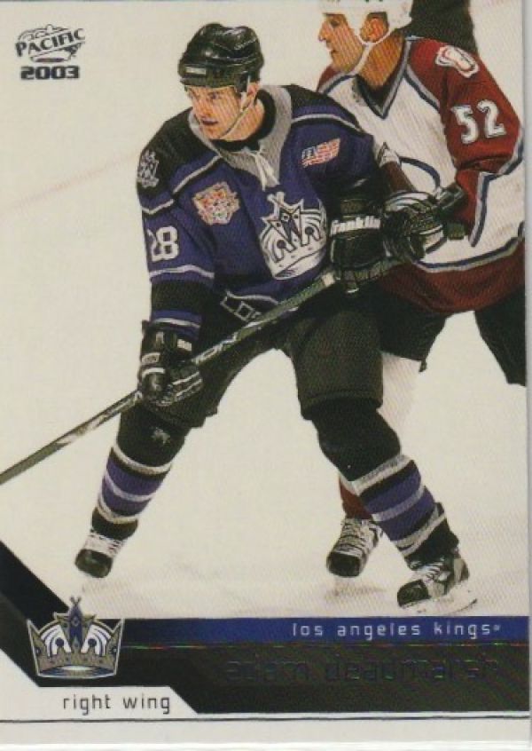 NHL 2002-03 Pacific - No 165 - Adam Deadmarsh