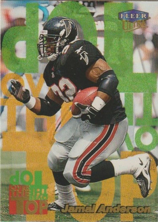 NFL 1999 Ultra Over the Top - No 5 of 20 OT - Jamal Anderson
