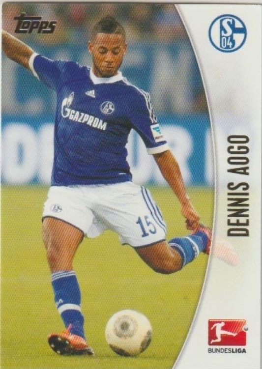 Fussball 2013-14 Topps Chrome - No 182 - Dennis Aogo