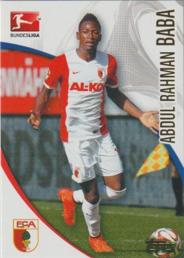 Soccer 2014-15 Topps Chrome - No 2 - Abdul Rahman Baba