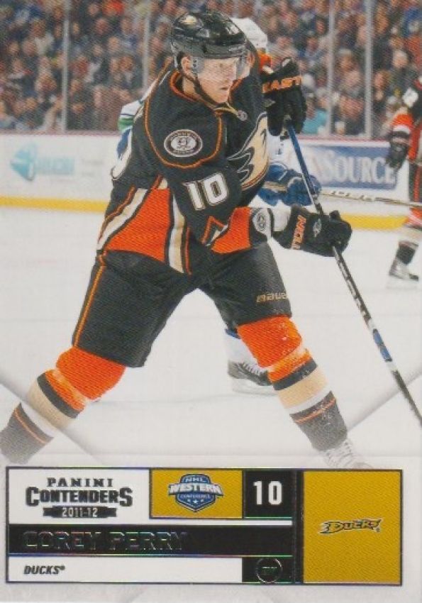 NHL 2011-12 Panini Contenders - No 10 - Corey Perry