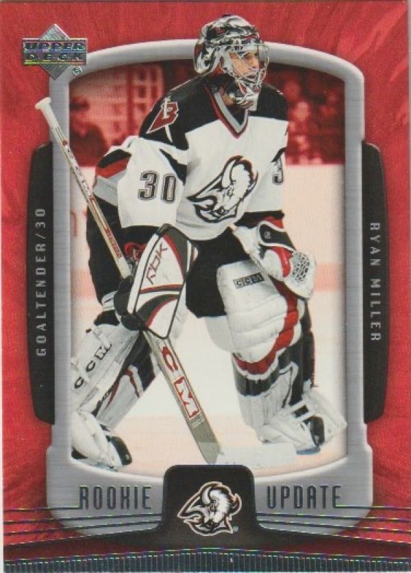 NHL 2005-06 Upper Deck Rookie Update - No 12 - Ryan Miller