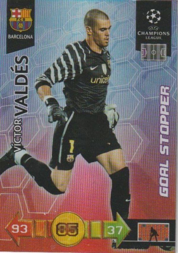 Football 2010-11 Panini Adrenalyn XL Champions League - No 36 - Victor Valdez