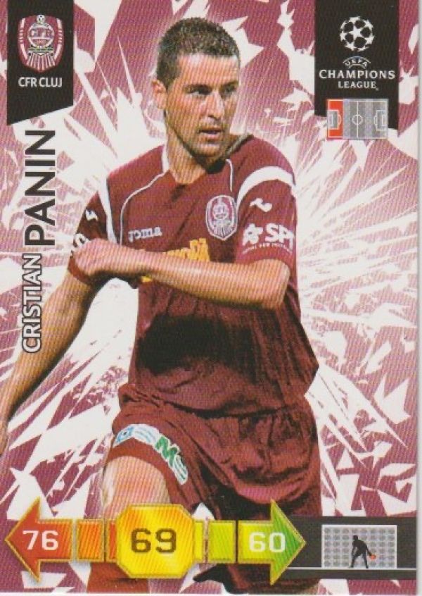 Football 2010-11 Panini Adrenalyn XL Champions League - No 87 - Cristian Panin