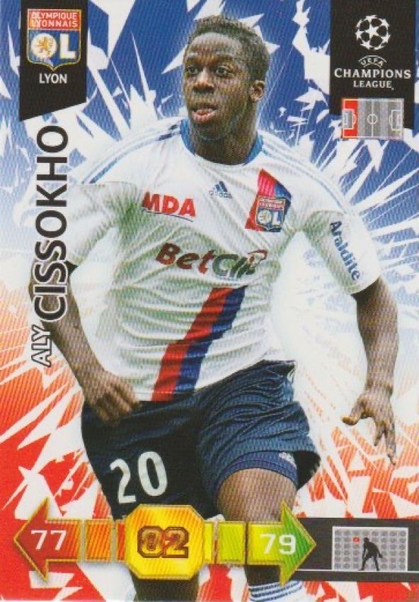 Football 2010-11 Panini Adrenalyn XL Champions League - No 141 - Aly Cissokho