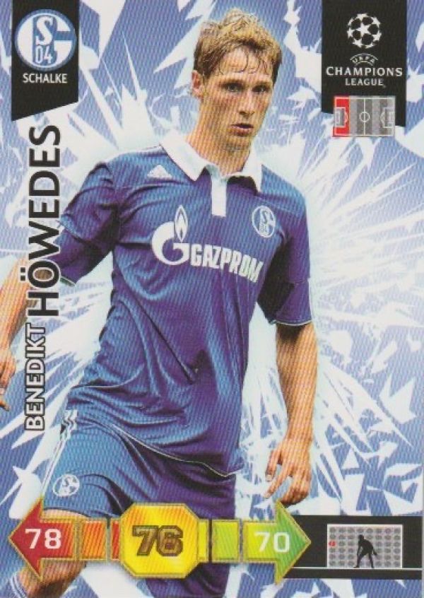 Fussball 2010-11 Panini Adrenalyn XL Champions League - No 285 - Benedikt Höwedes