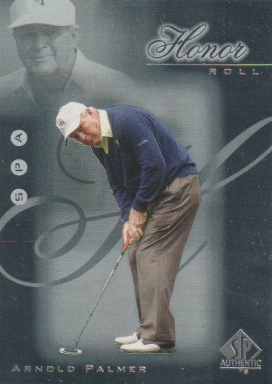 Golf 2001 SP Authentic Honor Roll - No HR15 - Arnold Palmer