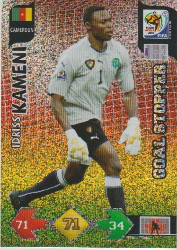 Soccer 2010 Panini Adrenalyn XL FIFA World Cup South Africa - No 62 - Idriss Kameni