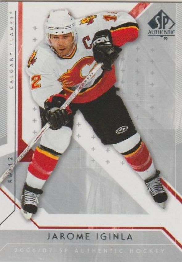 NHL 2006-07 SP Authentic - No 87 - Jarome Iginla