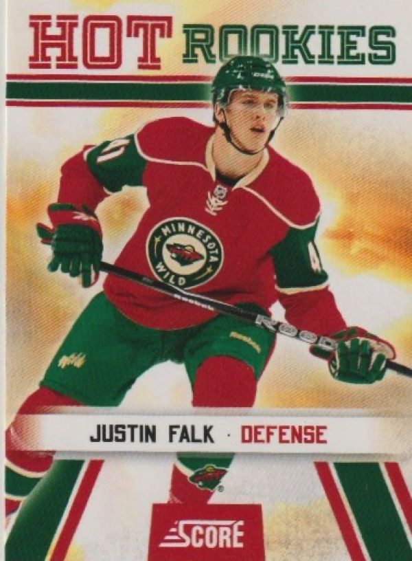 NHL 2010-11 Score - No 521 - Justin Falk