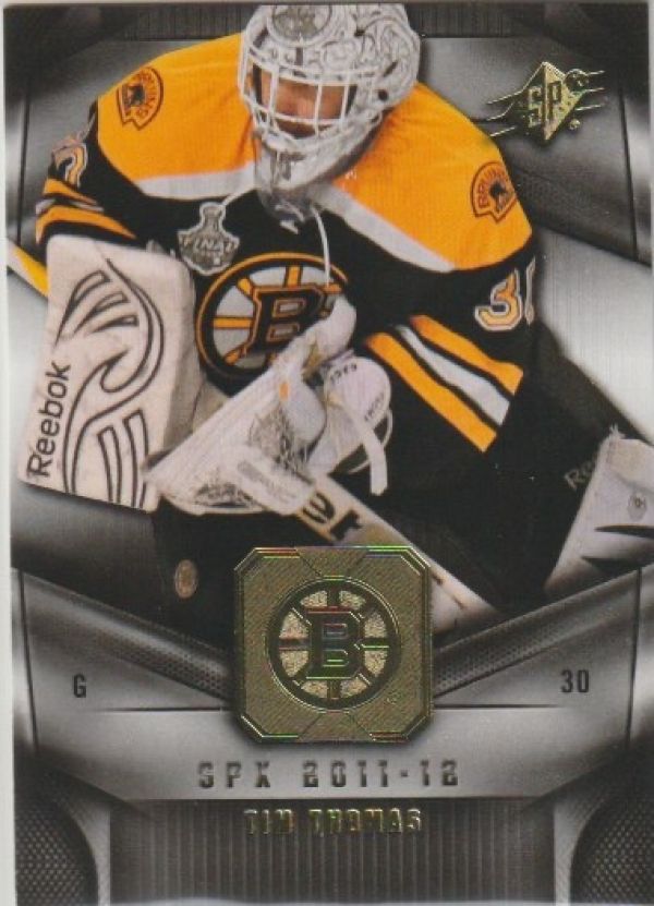 NHL 2011-12 SPx - No 95 - Tim Thomas