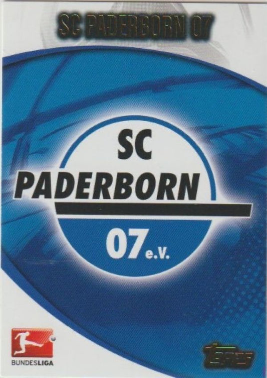 Soccer 2014-15 Topps Chrome - No 229 - Team Logo SC Paderborn 07