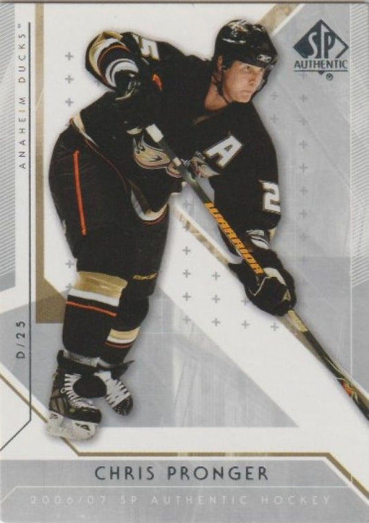 NHL 2006-07 SP Authentic - No 99 - Chris Pronger