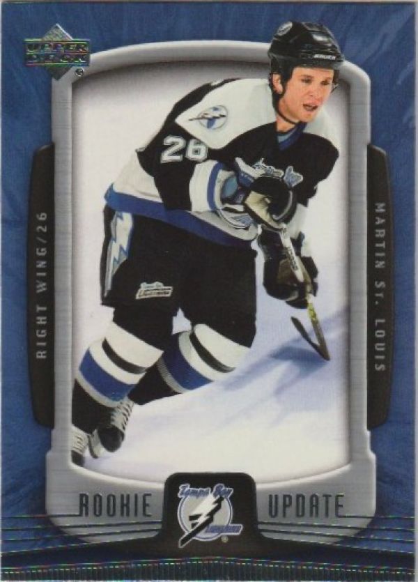 NHL 2005-06 Upper Deck Rookie Update - No 88 - Martin St. Louis