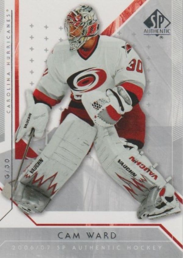 NHL 2006-07 SP Authentic - No 83 - Cam Ward