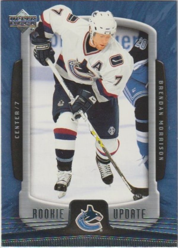 NHL 2005-06 Upper Deck Rookie Update - No 99 - Brendan Morrison