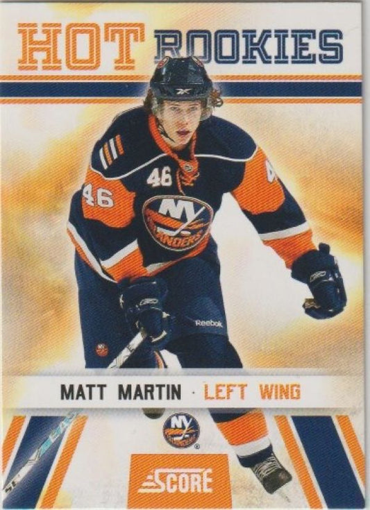 NHL 2010-11 Score - No. 503 - Matt Martin