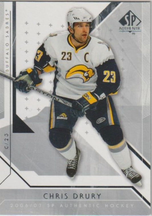 NHL 2006-07 SP Authentic - No 90 - Chris Drury