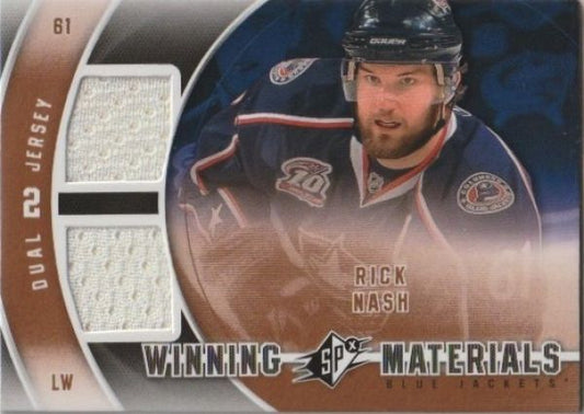 NHL 2011-12 SPx Winning Materials - No WMRN - Rick Nash