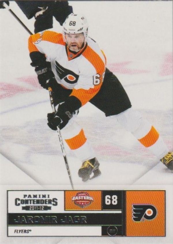 NHL 2011-12 Panini Contenders - No 68 - Jaromir Jagr