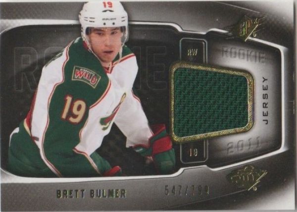 NHL 2011-12 SPx - No 168 - Brett Bulmer