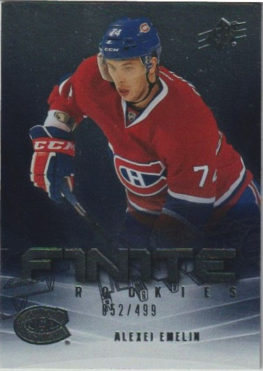 NHL 2011-12 SPx Finite Rookies - No F1 - Alexei Emelin