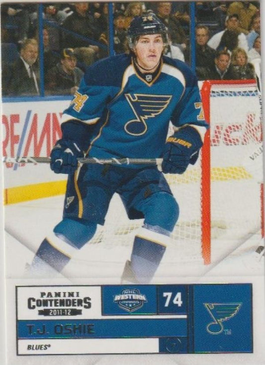 NHL 2011-12 Panini Contenders - No 74 - TJ Oshie