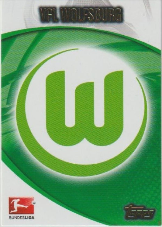 Soccer 2014-15 Topps Chrome - No 232 - Team Logo VfL Wolfsburg