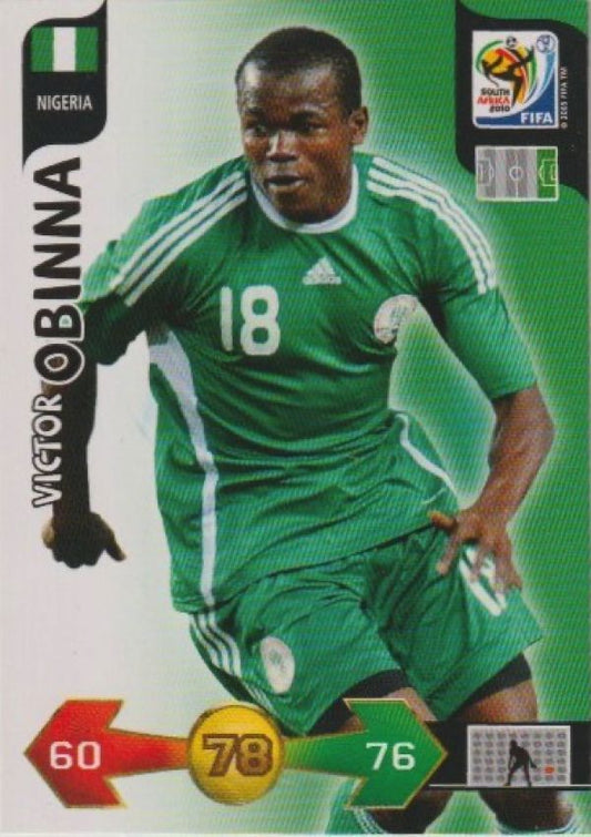 Soccer 2010 Panini Adrenalyn XL FIFA World Cup South Africa - No 268 - Victor Obinna