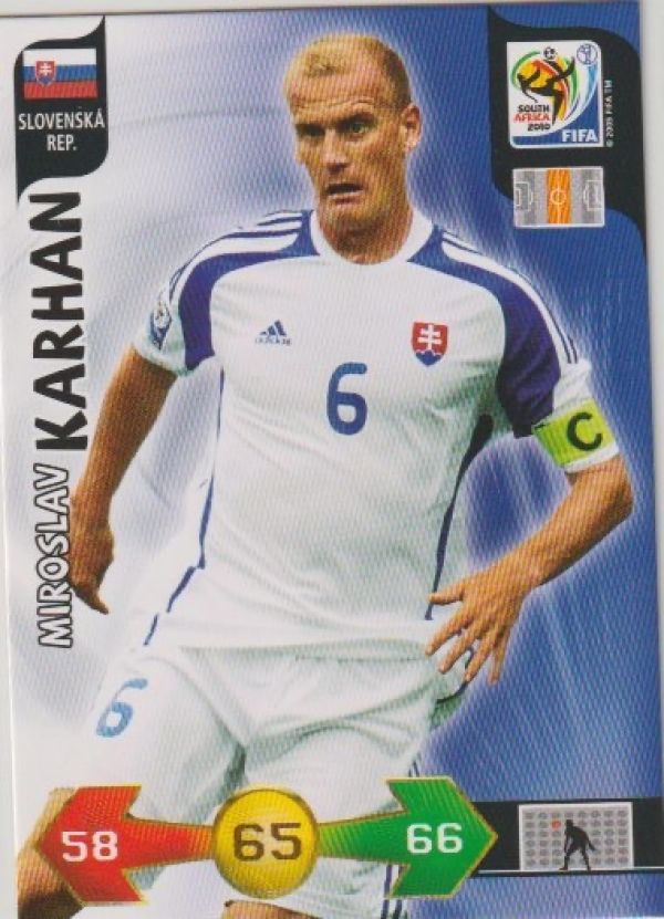 Soccer 2010 Panini Adrenalyn XL FIFA World Cup South Africa - No 304 - Miroslav Karhan