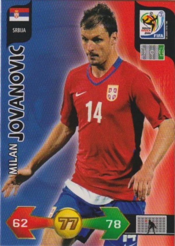 Fussball 2010 Panini Adrenalyn XL FIFA World Cup Südafrika - No 328 - Milan Jovanovic