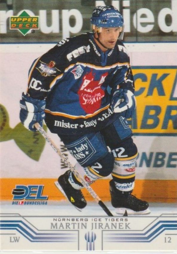 DEL 2001/02 Upper Deck - No 202 - Martin Jiranek