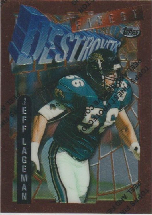 NFL 1996 Finest - No 29 - Jeff Lageman