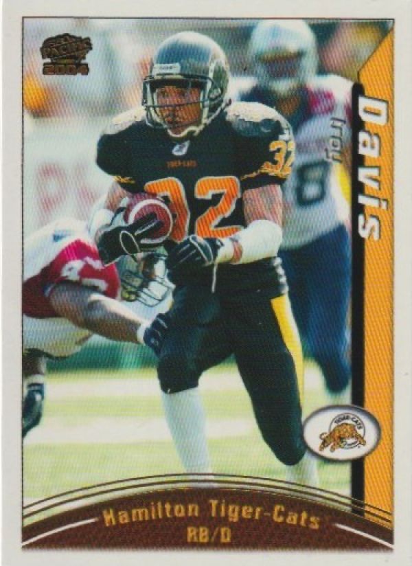 NFL 2004 Pacific CFL - No. 42 - Troy Davis