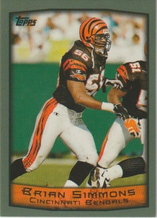 NFL 1999 Topps - No 297 - Brian Simmons