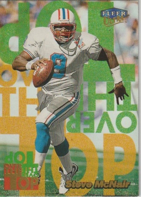 NFL 1999 Ultra Over the Top - No 14 of 20 OT - Steve McNair