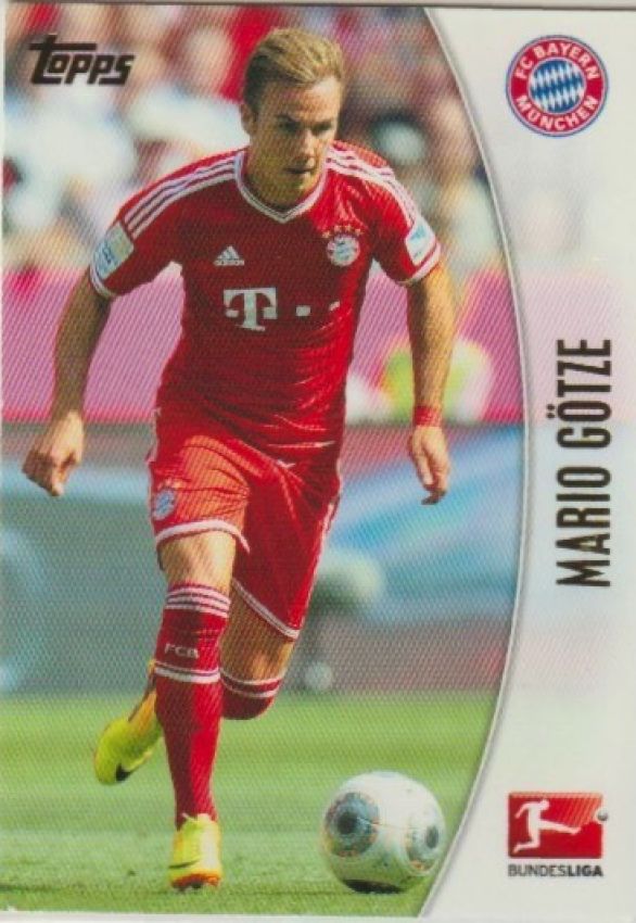 Fussball 2013-14 Topps Chrome - No 162 - Mario Götze