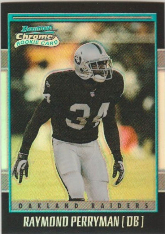 NFL 2001 Bowman Chrome Refractor - No 220 - Raymond Perryman