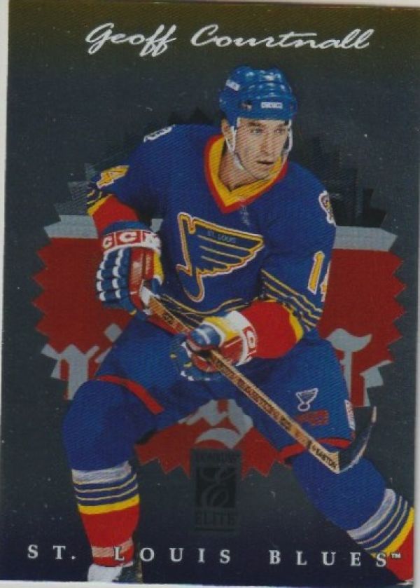 NHL 1996-97 Donruss Elite - No. 43 - Geoff Courtnall