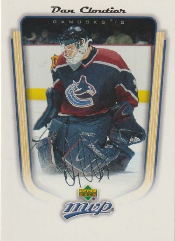 NHL 2005-06 Upper Deck MVP - No. 370 - Dan Cloutier