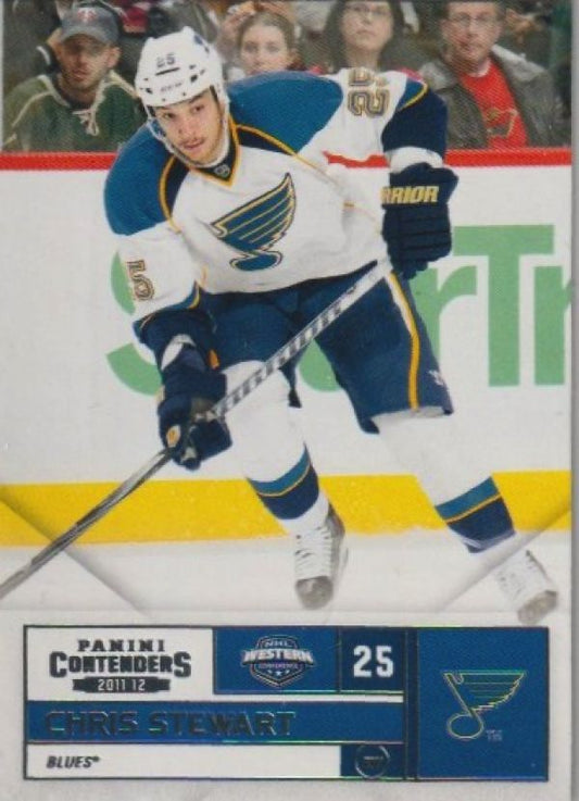 NHL 2011-12 Panini Contenders - No 25 - Chris Stewart