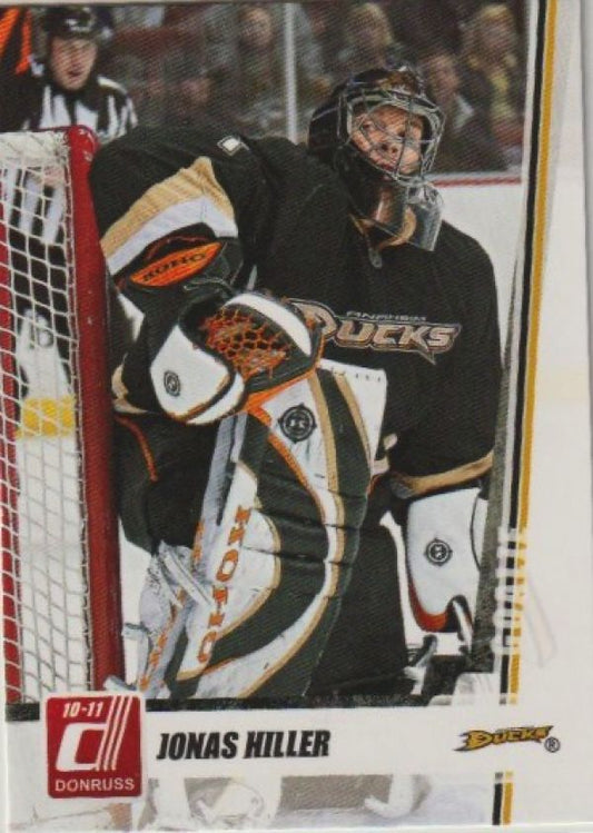 NHL 2010-11 Donruss - No 232 - Jonas Hiller