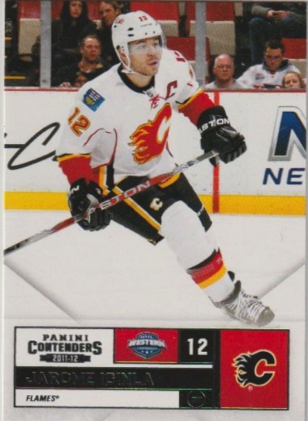 NHL 2011-12 Panini Contenders - No 12 - Jarome Iginla