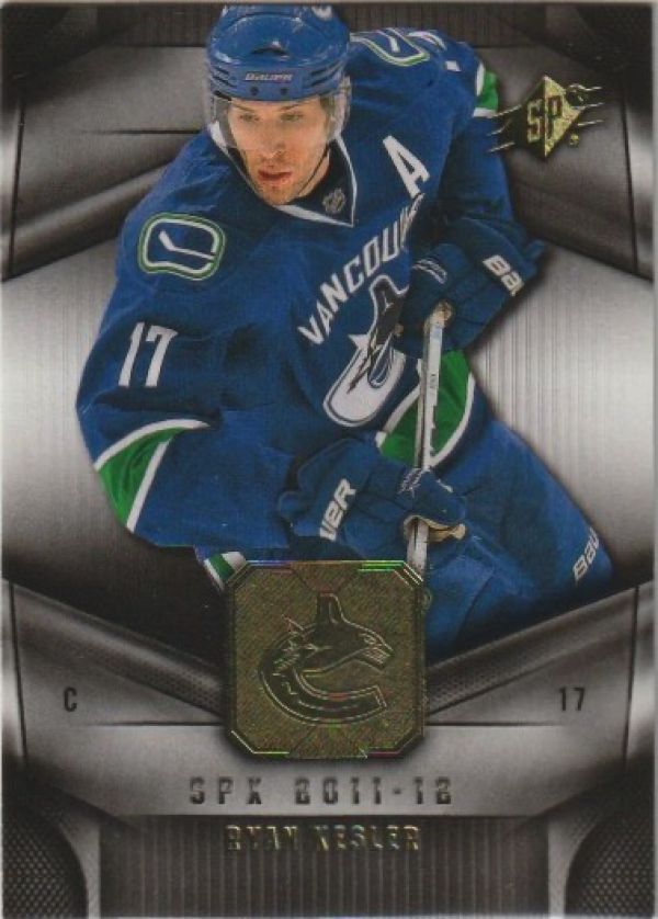 NHL 2011-12 SPx - No 8 - Ryan Kesler